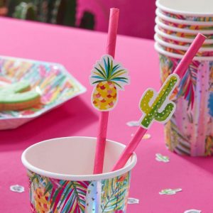 Cactus & Pineapple Straws - thefancyhen.ie